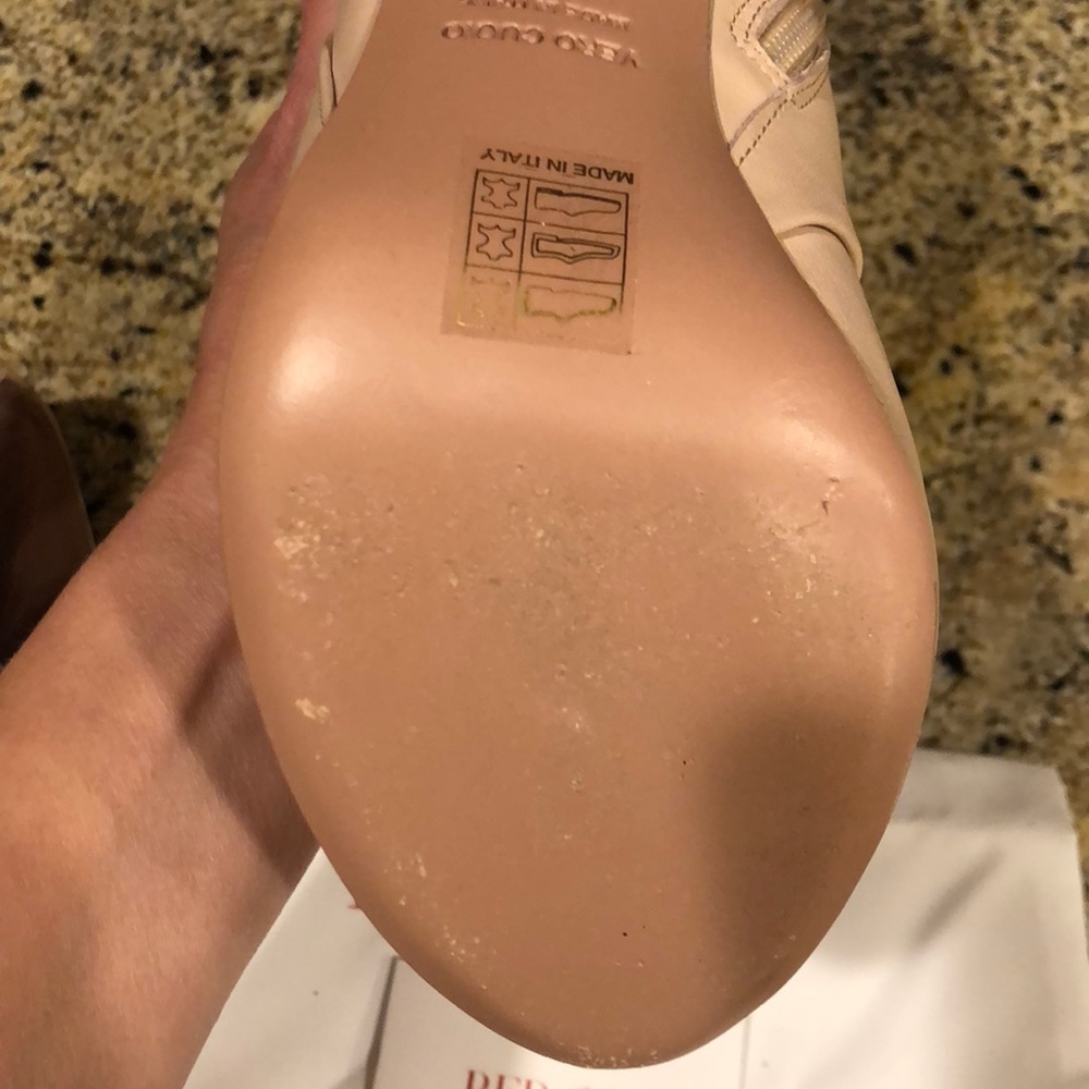 Red Valentino Peep Toe Bow Bootie - Picture 7 of 8